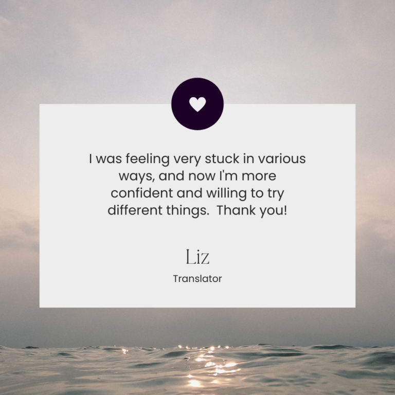 Liz testimonial